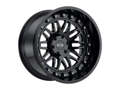 Black Rhino Fury Gloss Black 6-Lug Wheel; 20x11.5; -44mm Offset (16-23 Tacoma)