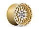 Black Rhino Holcomb Gloss Gold 6-Lug Wheel; 17x9.5; 12mm Offset (16-23 Tacoma)
