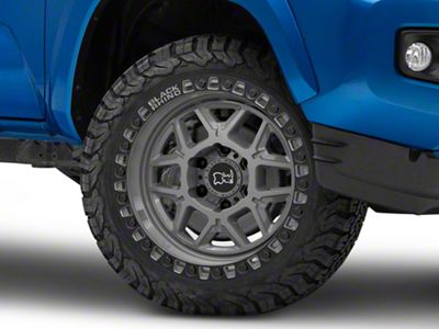 Black Rhino Kelso Battleship Gray 6-Lug Wheel; 20x9; 0mm Offset (16-23 Tacoma)