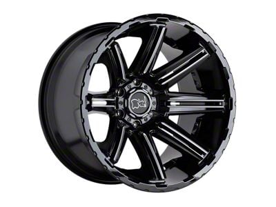 Black Rhino Rampage Gloss Black 6-Lug Wheel; 20x12; -44mm Offset (16-23 Tacoma)