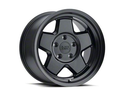 Black Rhino Realm Matte Black 6-Lug Wheel; 17x9.5; 0mm Offset (16-23 Tacoma)