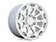 Black Rhino Rotor Gloss Silver 6-Lug Wheel; 17x8.5; 12mm Offset (16-23 Tacoma)