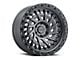 Black Rhino Shredder Matte Gunmetal 6-Lug Wheel; 17x9; 0mm Offset (16-23 Tacoma)