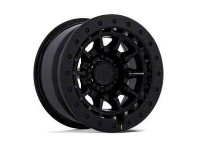 Black Rhino Tusk Gloss Black 6-Lug Wheel; 17x8.5; 0mm Offset (16-23 Tacoma)
