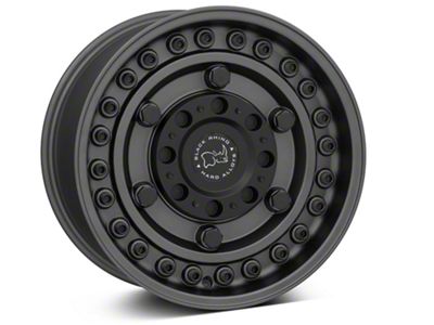 Black Rhino Armory Gunblack 6-Lug Wheel; 18x9.5; 6mm Offset (17-24 Titan)