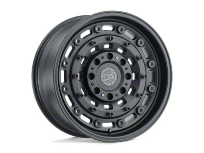 Black Rhino Arsenal Textured Matte Black 6-Lug Wheel; 20x9.5; -18mm Offset (17-24 Titan)