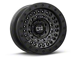 Black Rhino Barricade Gunblack with Black Rock Guard 6-Lug Wheel; 18x9; -18mm Offset (17-24 Titan)