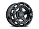 Black Rhino Cinco Gloss Black with Stainless Bolts 6-Lug Wheel; 18x9.5; -18mm Offset (17-24 Titan)