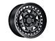 Black Rhino Grange Matte Black with Machined Tint Ring 6-Lug Wheel; 18x9; 12mm Offset (17-24 Titan)