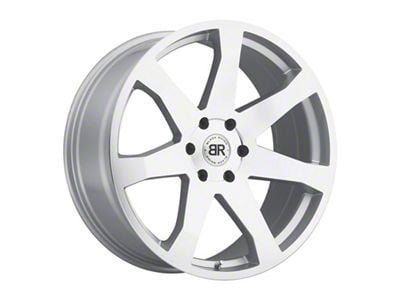 Black Rhino Mozambique Silver 6-Lug Wheel; 18x8.5; 0mm Offset (17-24 Titan)