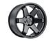 Black Rhino Roku Gunblack 6-Lug Wheel; 18x9.5; -18mm Offset (17-24 Titan)