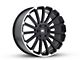 Black Rhino Spear Matte Black Machined 6-Lug Wheel; 20x9; 15mm Offset (17-24 Titan)