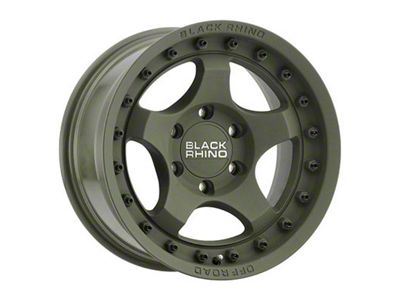 Black Rhino Bantam Olive Drab Green 6-Lug Wheel; 18x9; 12mm Offset (16-24 Titan XD)