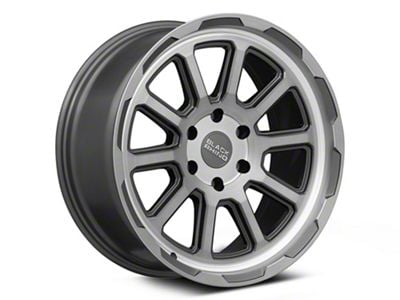 Black Rhino Chase Brushed Gunmetal 6-Lug Wheel; 18x9; 12mm Offset (16-24 Titan XD)