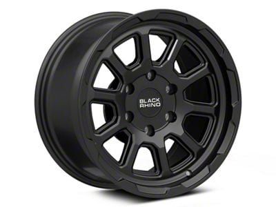 Black Rhino Chase Matte Black 6-Lug Wheel; 20x9; 12mm Offset (16-24 Titan XD)