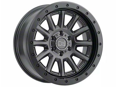 Black Rhino Dugger Gunblack 6-Lug Wheel; 20x9; -18mm Offset (16-24 Titan XD)