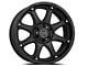 Black Rhino Glamis Matte Black 6-Lug Wheel; 18x9; -12mm Offset (16-24 Titan XD)