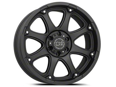 Black Rhino Glamis Matte Black 6-Lug Wheel; 20x9; 12mm Offset (16-24 Titan XD)