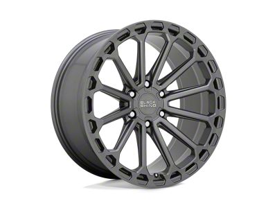 Black Rhino Kaizen Matte Gunmetal 6-Lug Wheel; 20x9.5; 12mm Offset (16-24 Titan XD)