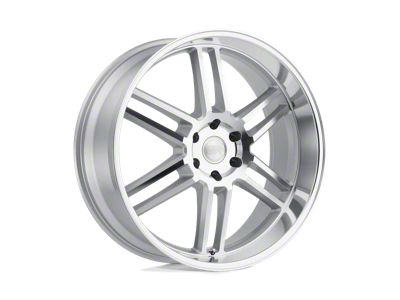 Black Rhino Katavi Silver 6-Lug Wheel; 22x10; 10mm Offset (16-24 Titan XD)