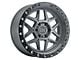 Black Rhino Kelso Battleship Gray with Black Ring 6-Lug Wheel; 20x9; 12mm Offset (16-24 Titan XD)