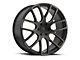 Black Rhino Kunene Matte Black Dart Tint Milled 6-Lug Wheel; 22x9.5; 25mm Offset (16-24 Titan XD)