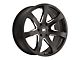 Black Rhino Mozambique Gloss Black Milled 6-Lug Wheel; 24x10; 25mm Offset (16-24 Titan XD)