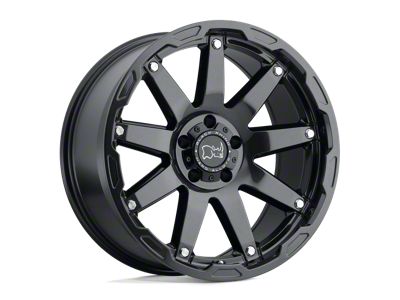 Black Rhino Oceano Gloss Gunblack with Stainless Bolts 6-Lug Wheel; 20x12; -44mm Offset (16-24 Titan XD)