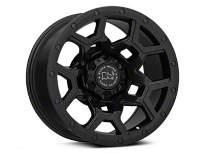 Black Rhino Overland Matte Black 6-Lug Wheel; 18x9.5; 6mm Offset (16-24 Titan XD)