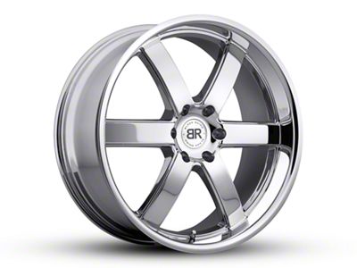 Black Rhino Pondora Chrome 6-Lug Wheel; 20x8.5; 18mm Offset (16-24 Titan XD)