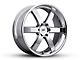 Black Rhino Pondora Chrome 6-Lug Wheel; 20x8.5; 18mm Offset (16-24 Titan XD)