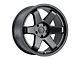 Black Rhino Roku Gunblack 6-Lug Wheel; 20x9.5; 12mm Offset (16-24 Titan XD)