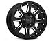 Black Rhino Sierra Gloss Black Milled 6-Lug Wheel; 18x9; 12mm Offset (16-24 Titan XD)