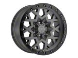 Black Rhino Sprocket Matte Gunmetal with Gloss Black Face 6-Lug Wheel; 18x9.5; -18mm Offset (16-24 Titan XD)