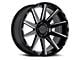 Black Rhino Typhoon Gloss Black Milled 6-Lug Wheel; 20x9.5; -18mm Offset (16-24 Titan XD)