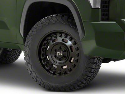 Black Rhino Axle Matte Black 6-Lug Wheel; 18x9.5; 6mm Offset (22-24 Tundra)