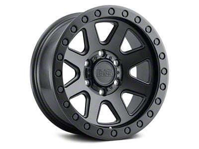 Black Rhino Baker Matte Black 6-Lug Wheel; 18x9; 12mm Offset (22-24 Tundra)
