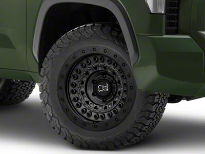 Black Rhino Barricade Gunblack with Black Rock Guard 6-Lug Wheel; 20x9; -18mm Offset (22-24 Tundra)