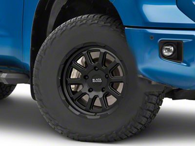 Black Rhino Chase Matte Black 5-Lug Wheel; 17x8.5; 10mm Offset (14-21 Tundra)