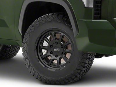 Black Rhino Chase Matte Black 6-Lug Wheel; 18x9; 12mm Offset (22-24 Tundra)