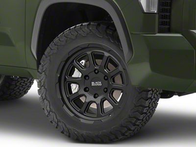 Black Rhino Chase Matte Black 6-Lug Wheel; 20x9.5; -18mm Offset (22-24 Tundra)