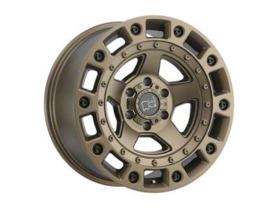 Black Rhino Cinco Bronze with Black Bolts 6-Lug Wheel; 20x9.5; 12mm Offset (22-24 Tundra)