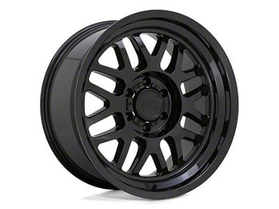 Black Rhino Delta Gloss Black 6-Lug Wheel; 20x9.5; -18mm Offset (22-24 Tundra)