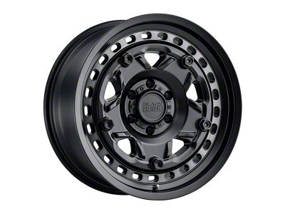 Black Rhino Grange Matte Black with Machined Tint Ring 6-Lug Wheel; 18x9; 12mm Offset (22-24 Tundra)