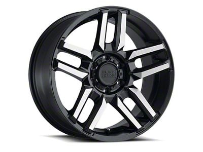 Black Rhino Mesa Matte Black Machined 6-Lug Wheel; 18x9; 12mm Offset (22-24 Tundra)