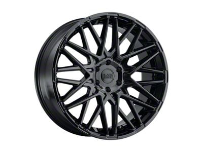 Black Rhino Morocco Gloss Black 6-Lug Wheel; 20x9; 15mm Offset (22-24 Tundra)