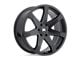 Black Rhino Mozambique Matte Black 5-Lug Wheel; 24x10; 30mm Offset (14-21 Tundra)