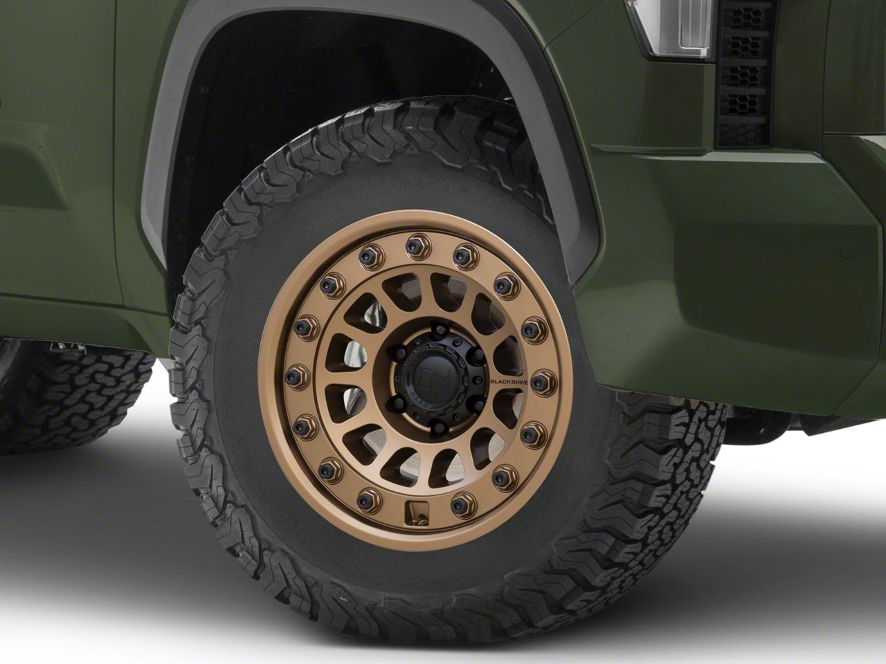 Black Rhino Tundra Outback Matte Bronze 6-Lug Wheel; 18x8; 32mm Offset ...