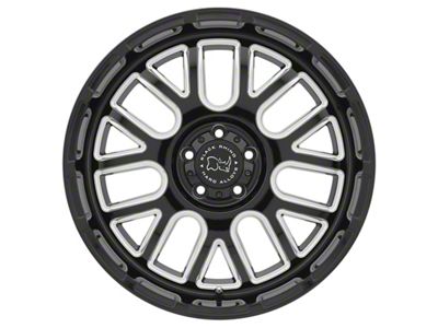 Black Rhino Pismo Gloss Black Milled 5-Lug Wheel; 20x9.5; 6mm Offset (14-21 Tundra)