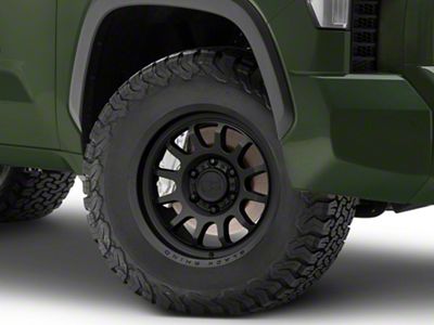 Black Rhino Rapid Matte Black 6-Lug Wheel; 18x9; 12mm Offset (22-24 Tundra)